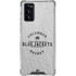 NHL Columbus Blue Jackets Black Text Galaxy Note20 5G Clear Case