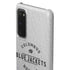 NHL Columbus Blue Jackets Black Text Galaxy S20 Lite Case