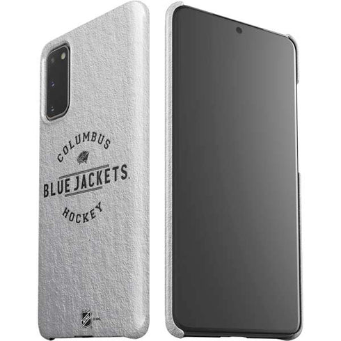 NHL Columbus Blue Jackets Black Text Galaxy S20 Lite Case