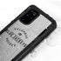 NHL Columbus Blue Jackets Black Text Galaxy S20 Plus Waterproof Case