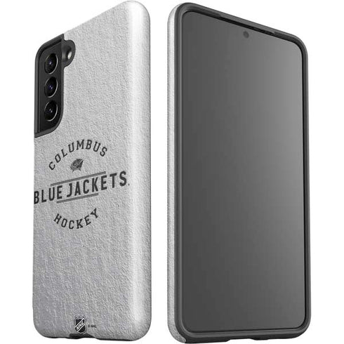 NHL Columbus Blue Jackets Black Text Galaxy S21 5G Pro Case