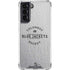 NHL Columbus Blue Jackets Black Text Galaxy S22 Clear Case