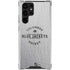 NHL Columbus Blue Jackets Black Text Galaxy S22 Ultra Clear Case