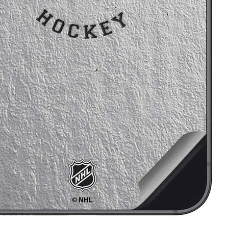 NHL Columbus Blue Jackets Black Text Galaxy S23 FE Skin