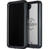 NHL Columbus Blue Jackets Black Text Galaxy S23 Plus Waterproof Case