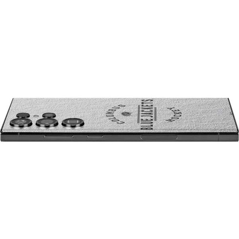 NHL Columbus Blue Jackets Black Text Galaxy S23 Ultra Skin