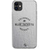NHL Columbus Blue Jackets Black Text iPhone 11 Clear Case