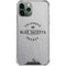 NHL Columbus Blue Jackets Black Text iPhone 11 Pro Max Clear Case