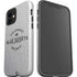 NHL Columbus Blue Jackets Black Text iPhone 12 Mini Impact Case