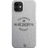 NHL Columbus Blue Jackets Black Text iPhone 12 Mini Lite Case