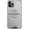 NHL Columbus Blue Jackets Black Text iPhone 12 Pro Clear Case