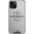 NHL Columbus Blue Jackets Black Text iPhone 13 Clear Case
