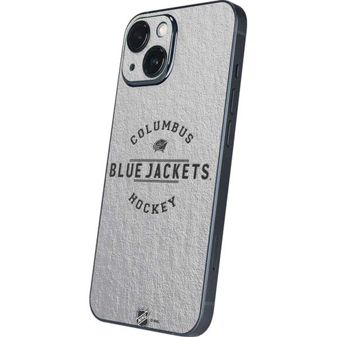 NHL Columbus Blue Jackets Black Text iPhone 13 Mini Skin