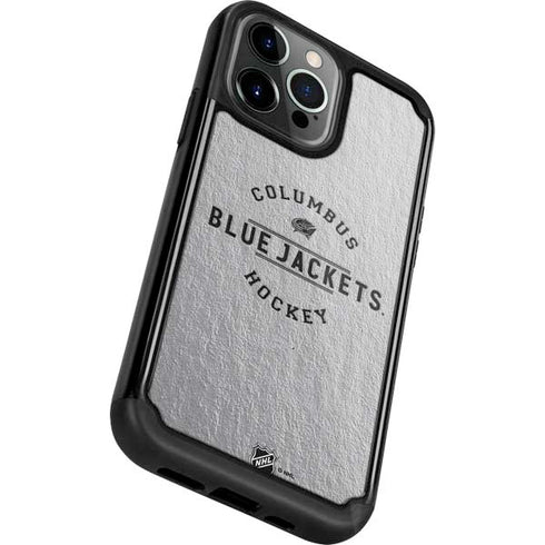 NHL Columbus Blue Jackets Black Text iPhone 13 Pro Cargo Case