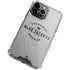 NHL Columbus Blue Jackets Black Text iPhone 13 Pro Clear Case