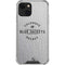 NHL Columbus Blue Jackets Black Text iPhone 14 Plus Clear Case