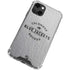 NHL Columbus Blue Jackets Black Text iPhone 14 Plus Clear Case