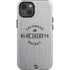NHL Columbus Blue Jackets Black Text iPhone 15 Impact Case