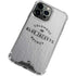 NHL Columbus Blue Jackets Black Text iPhone 15 Pro Clear Case