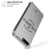 NHL Columbus Blue Jackets Black Text iPhone 7/8 Plus Clear Case