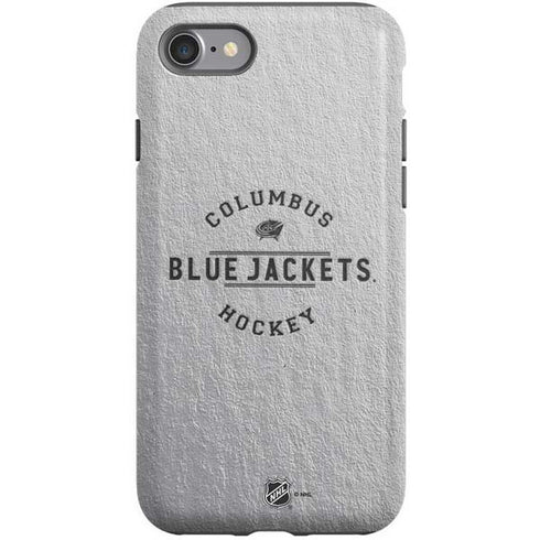 NHL Columbus Blue Jackets Black Text iPhone SE (2nd & 3rd Gen) Pro Case