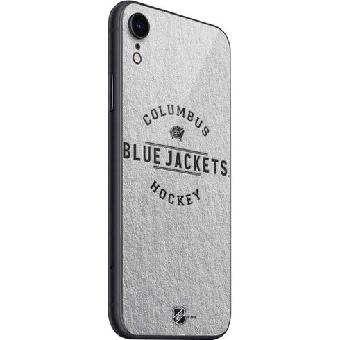 NHL Columbus Blue Jackets Black Text iPhone SE (2nd & 3rd Gen) Skin