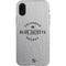 NHL Columbus Blue Jackets Black Text iPhone XR Pro Case