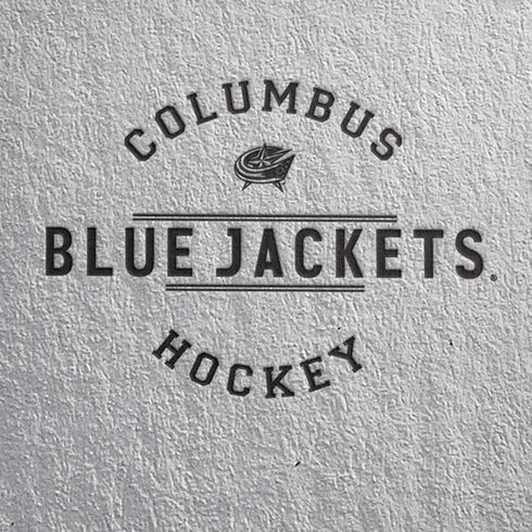 NHL Columbus Blue Jackets Black Text iPhone XR Skin