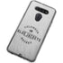 NHL Columbus Blue Jackets Black Text LG K51/Q51 Clear Case