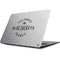 NHL Columbus Blue Jackets Black Text Apple MacBook Skin