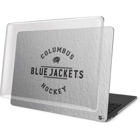 NHL Columbus Blue Jackets Black Text MacBook Pro 13in (2020) Case plus Skin