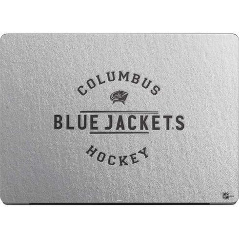 NHL Columbus Blue Jackets Black Text MacBook Pro 14in (2021-24) Skin