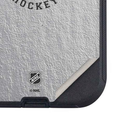 NHL Columbus Blue Jackets Black Text Otterbox Defender iPhone Skin