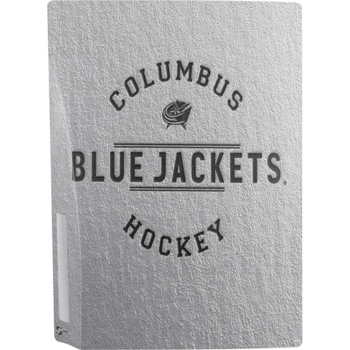 NHL Columbus Blue Jackets Black Text PS5 Bundle Skin