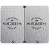 NHL Columbus Blue Jackets Black Text Surface Duo Skin