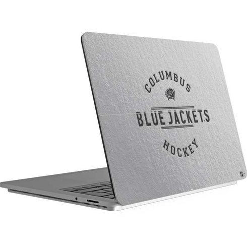 NHL Columbus Blue Jackets Black Text Surface Laptop Studio Skin