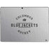 NHL Columbus Blue Jackets Black Text Surface Pro 8 Skin