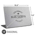 NHL Columbus Blue Jackets Black Text Universal Laptop 13in (10.6 x 7.6in) Skin
