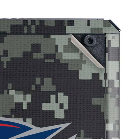 NHL Columbus Blue Jackets Camo Cooler Master MasterBox Q300L Mini Tower Skin