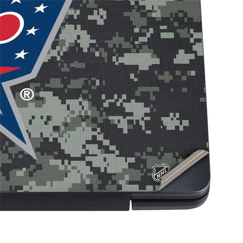 NHL Columbus Blue Jackets Camo Dell Vostro Skin