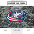 NHL Columbus Blue Jackets Camo Dell Vostro Skin