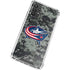 NHL Columbus Blue Jackets Camo Galaxy A32 5G Clear Case