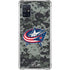 NHL Columbus Blue Jackets Camo Galaxy A51 5G Clear Case
