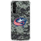 NHL Columbus Blue Jackets Camo Galaxy A54 5G Clear Case