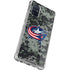 NHL Columbus Blue Jackets Camo Galaxy A71 5G Clear Case
