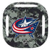NHL Columbus Blue Jackets Camo Galaxy Buds Pro Skin