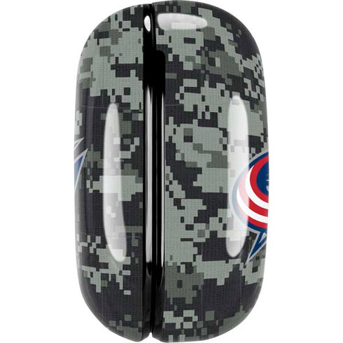 NHL Columbus Blue Jackets Camo Galaxy Buds Pro Skin