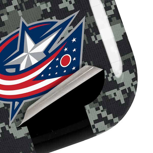 NHL Columbus Blue Jackets Camo Galaxy Buds Pro Skin