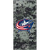 NHL Columbus Blue Jackets Camo Galaxy Note 10 Skin