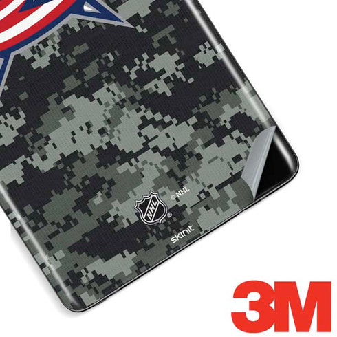NHL Columbus Blue Jackets Camo Galaxy Note 8 Skin